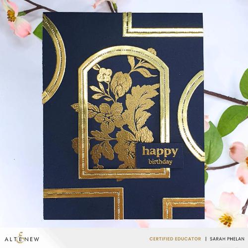 Altenew Mini Delight: Regal Frame Stamp & Die Set