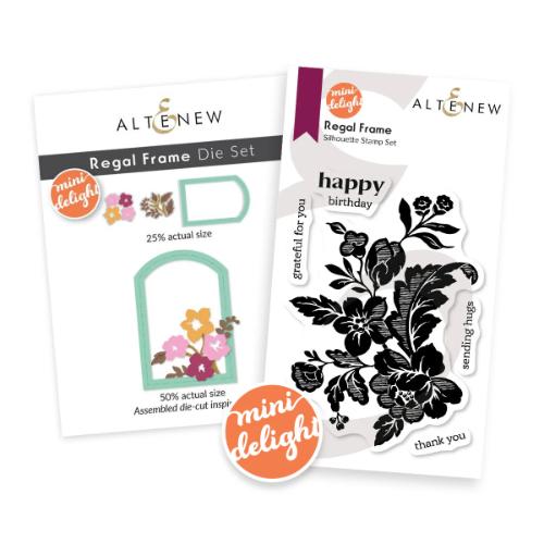 Altenew Mini Delight: Regal Frame Stamp & Die Set