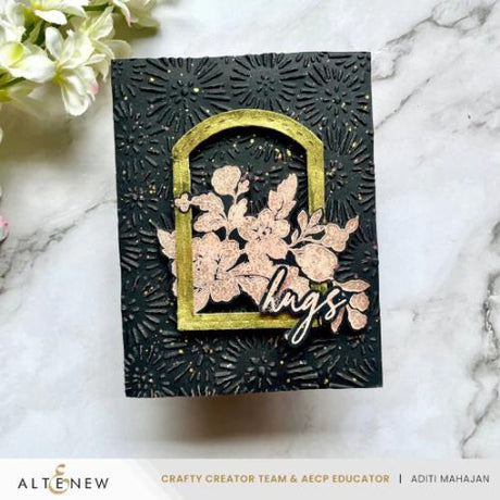 Altenew Batik Blooms 3D Embossing Folder