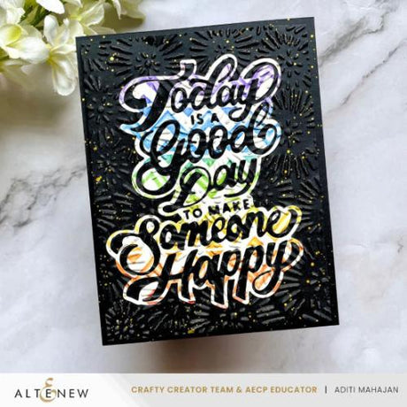 Altenew Batik Blooms 3D Embossing Folder
