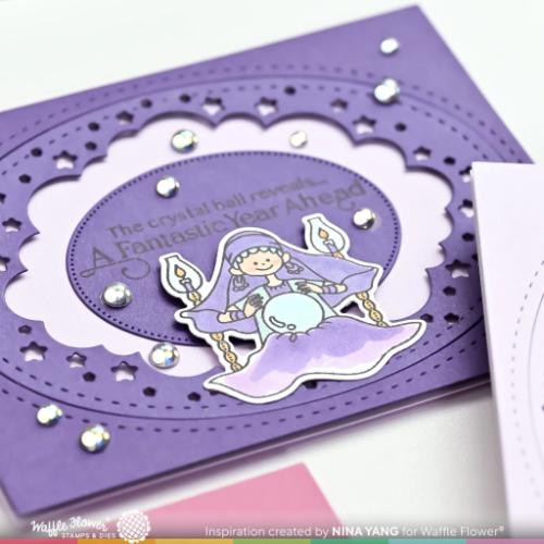 Waffle Flower Craft Magical Sentiments Stamp Set