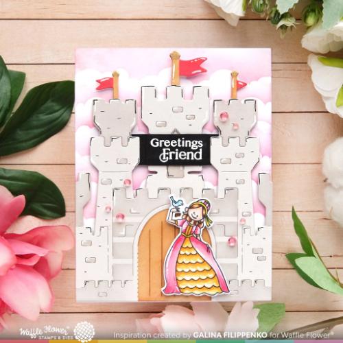 Waffle Flower Craft Magical Sentiments Stamp Set