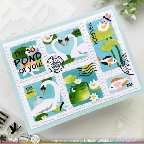 Waffle Flower Pond of You Stamp Set