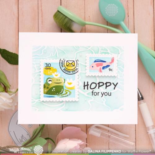 Waffle Flower Pond of You Stamp Set