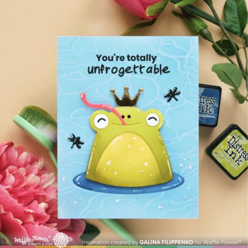 Waffle Flower Pond of You Stamp Set