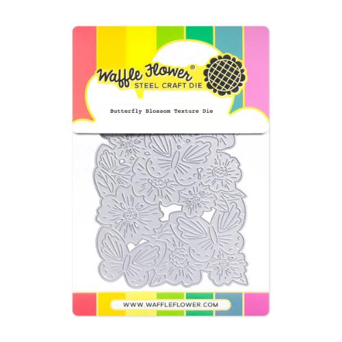 Waffle Flower Crafts Butterfly Blossom Texture Die