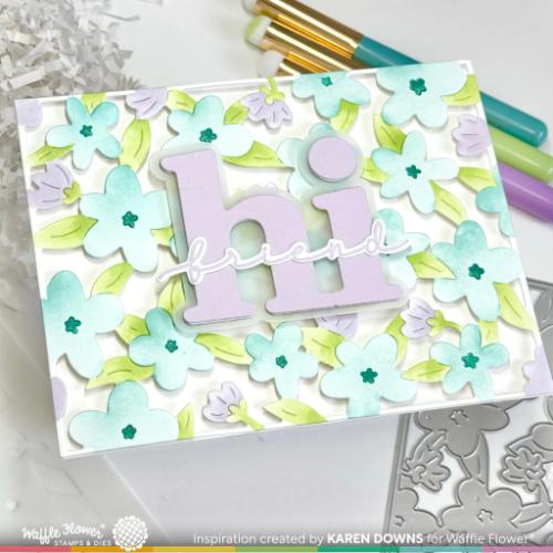 Waffle Flower Crafts Mod Blossom Die