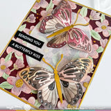 Waffle Flower Crafts Butterfly Focal Die