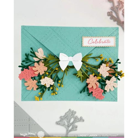 Waffle Flower Crafts Postage Collage Gifts Die