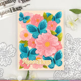 Waffle Flower Crafts Paper Hug Sentiments Combo