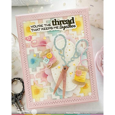 Waffle Flower Crafts Quilted Frames Die