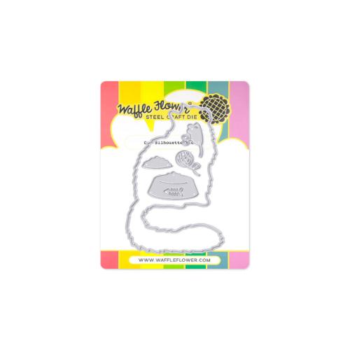Waffle Flower Crafts Cat Silhouette Die