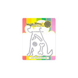 Waffle Flower Crafts Dog Silhouette Die