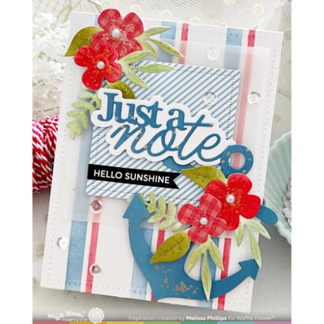 Waffle Flower Crafts Nesting Piercing Squares Die