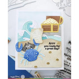 Waffle Flower Crafts Treasure Hunt Sentiments Stamp Set