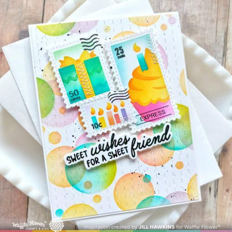 Waffle Flower Crafts Hey Cupcake Sentiments Combo