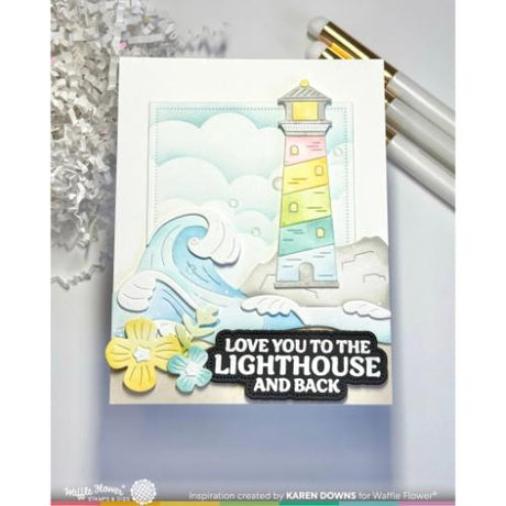 Waffle Flower Crafts Coastal Greetings Combo