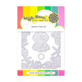 Waffle Flower Crafts Seashell Frame Die