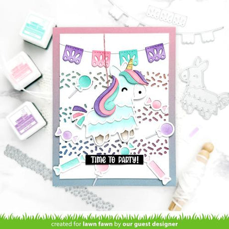 Lawn fawn LF3808 - Lawn Cuts - Fiesta Banner Border Dies