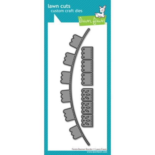 Lawn fawn LF3808 - Lawn Cuts - Fiesta Banner Border Dies