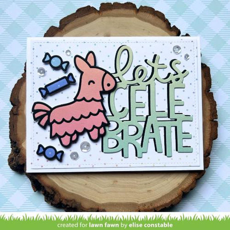 Lawn fawn LF3812 - Lawn Cuts - Giant Let's Celebrate Die