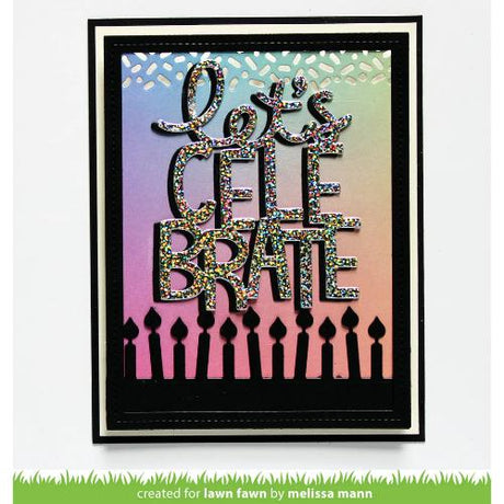 Lawn fawn LF3812 - Lawn Cuts - Giant Let's Celebrate Die