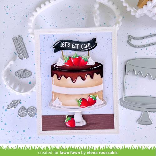 Lawn fawn LF3799 - Lawn Cuts - Build-A-Cake Dies