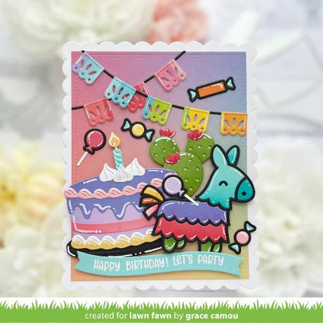 Lawn fawn LF3799 - Lawn Cuts - Build-A-Cake Dies