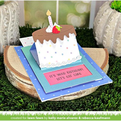 Lawn fawn LF3799 - Lawn Cuts - Build-A-Cake Dies