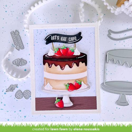Lawn fawn LF3800 - Lawn Cuts - Build-A-Cake Add-On
Dies