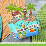 Lawn fawn LF3802 - Lawn Cuts - Platform Pop-Up Palm Tree Inserts Dies