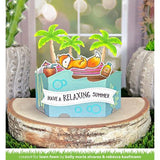 Lawn fawn LF3802 - Lawn Cuts - Platform Pop-Up Palm Tree Inserts Dies