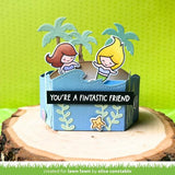Lawn fawn LF3802 - Lawn Cuts - Platform Pop-Up Palm Tree Inserts Dies