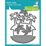 Lawn fawn LF3802 - Lawn Cuts - Platform Pop-Up Palm Tree Inserts Dies
