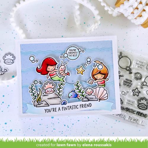 Lawn fawn  LF3789 - Stamps - Shello, Friend