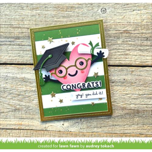 Lawn Fawn LF3728 - Lawn Cuts - Woodland Critter Huggers
Graduation Add-On Dies