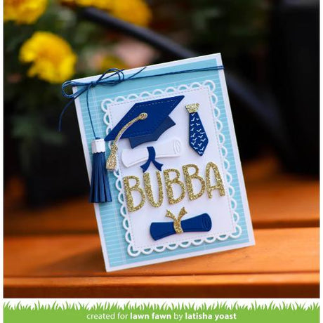 Lawn Fawn LF3728 - Lawn Cuts - Woodland Critter Huggers
Graduation Add-On Dies