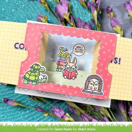 Lawn Fawn LF3729 - Lawn Cuts - Ta-Da! Diorama!
Scalloped Window Add-On Dies