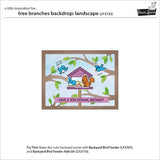 Lawn Fawn LF3733 - Lawn Cuts - Tree Branches Backdrop:
Landscape Dies