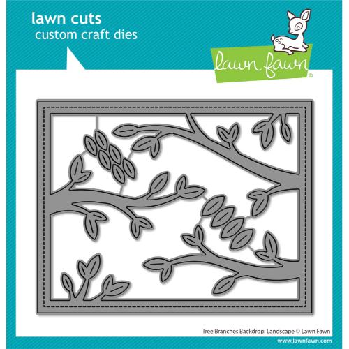 Lawn Fawn LF3733 - Lawn Cuts - Tree Branches Backdrop:
Landscape Dies