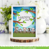 Lawn Fawn LF3734 - Lawn Cuts - Tree Branches Backdrop:
Portrait Dies