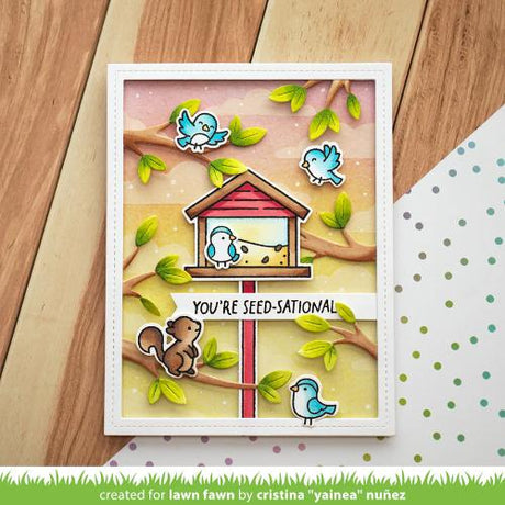 Lawn Fawn LF3734 - Lawn Cuts - Tree Branches Backdrop:
Portrait Dies