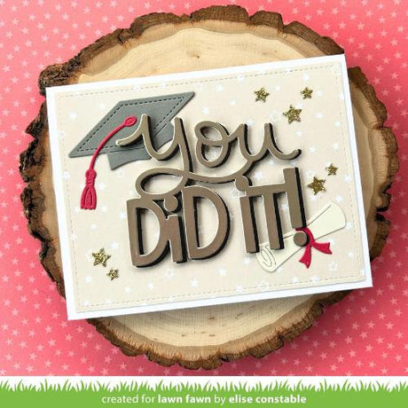 Lawn Fawn LF3735 - Lawn Cuts - Giant You Did It Die