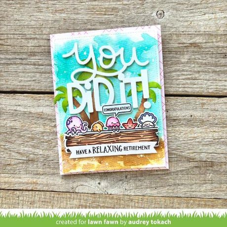 Lawn Fawn LF3735 - Lawn Cuts - Giant You Did It Die