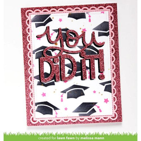 Lawn Fawn LF3735 - Lawn Cuts - Giant You Did It Die