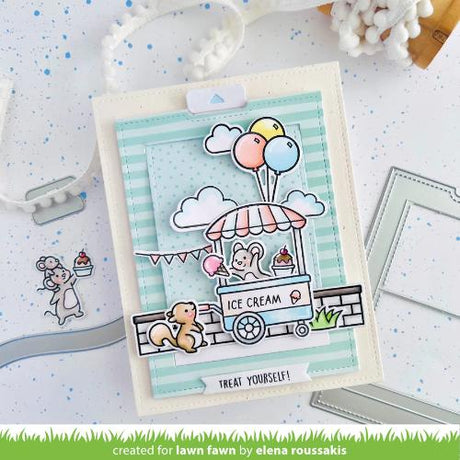 Lawn Fawn LF3725 - Lawn Cuts - Pull 'n Slide Surprise Dies