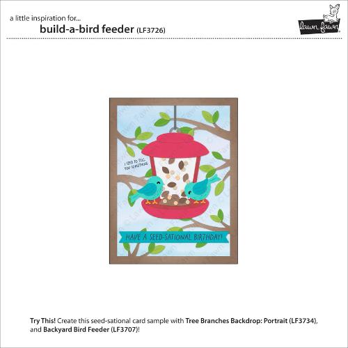Lawn Fawn LF3726 - Lawn Cuts - Build-A-Bird Feeder Dies