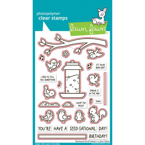 Lawn Fawn LF3708 - Lawn Cuts - Backyard Bird Feeder Dies