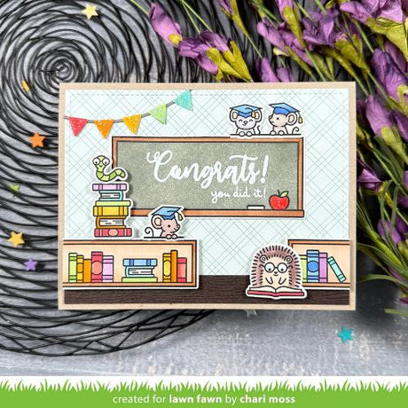 Lawn Fawn LF3713 - Stamps - Little Woodland Library
Friends