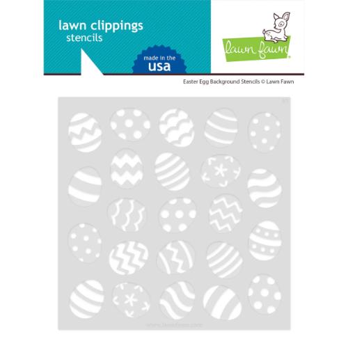 Lawn Fawn LF3692 - Lawn Clippings - Easter Egg
Background Stencils